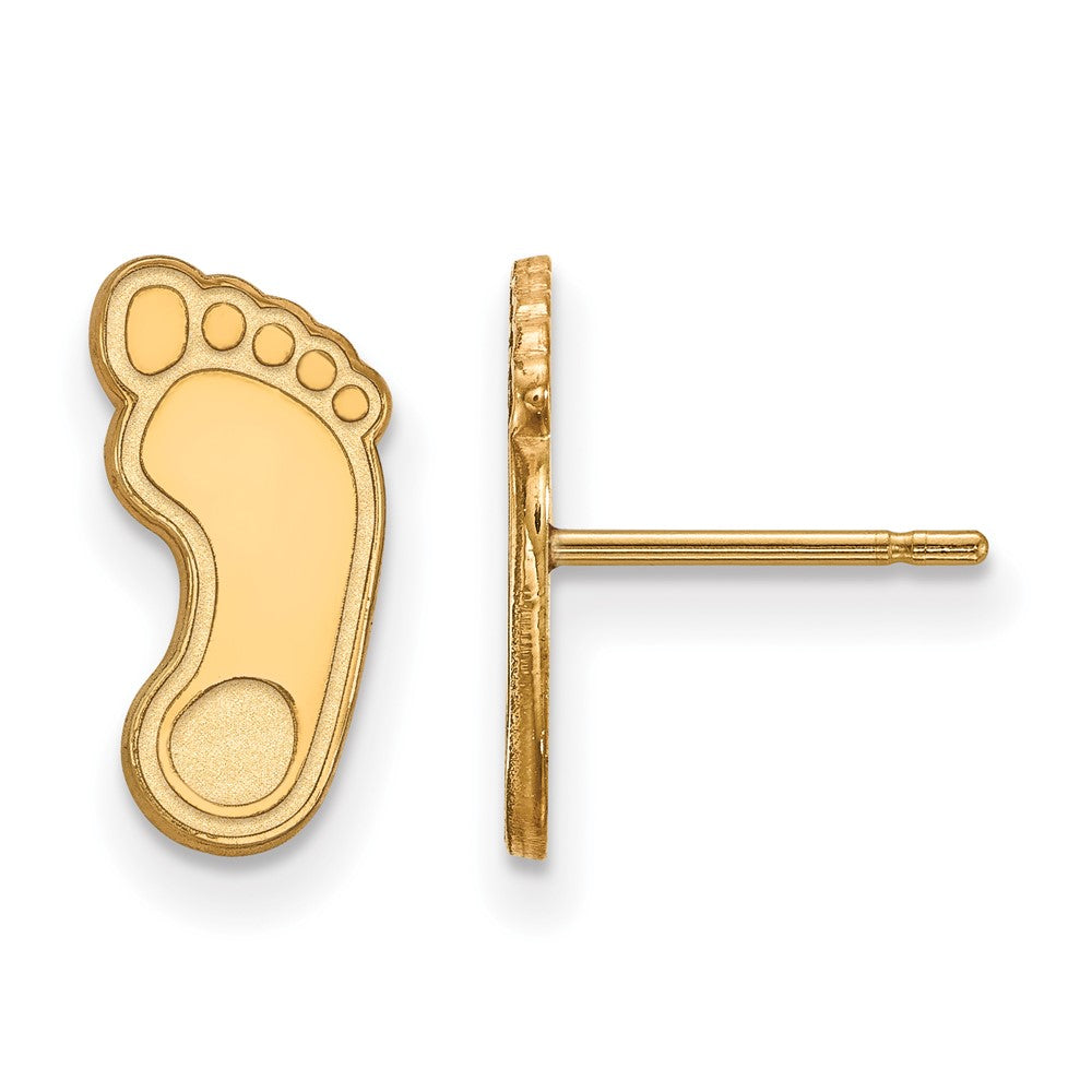 10K Gold University of North Carolina Small Post Earrings