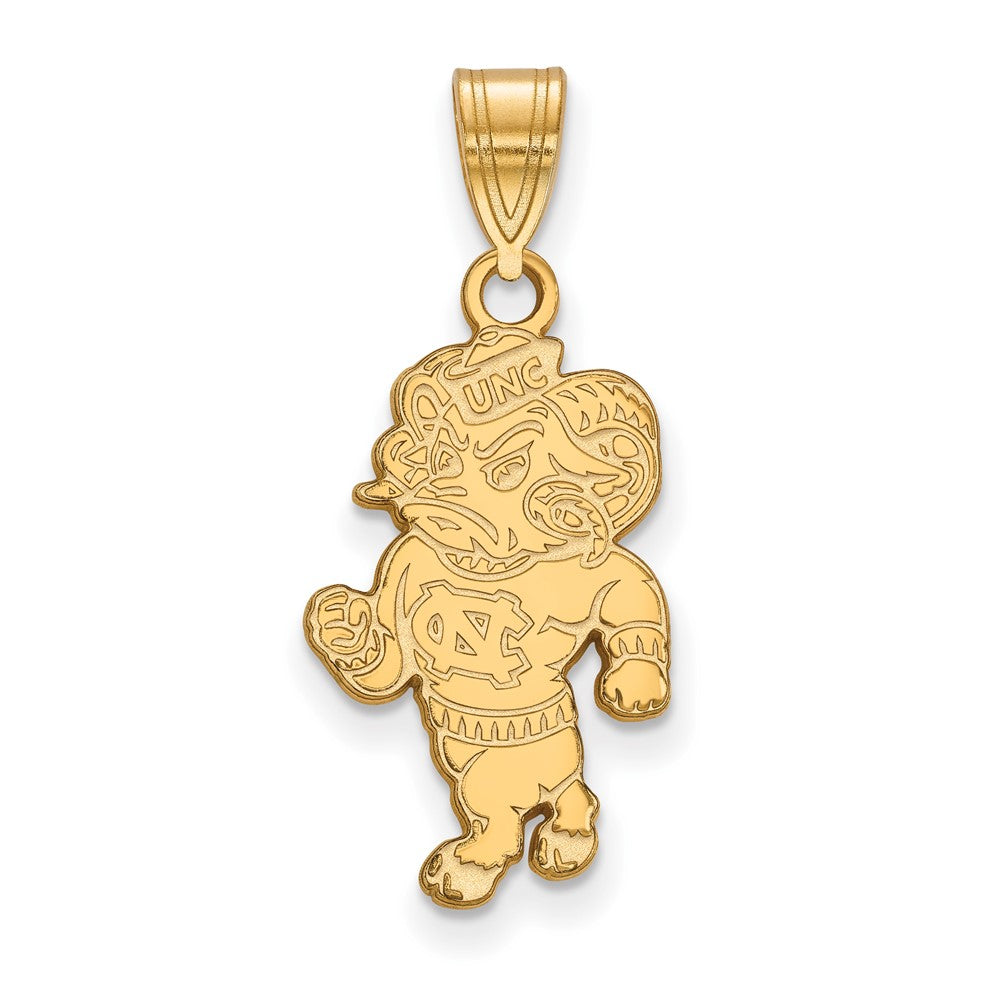 10K Gold University of North Carolina Large Pendant