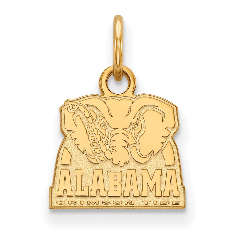 14K Gold University of Alabama Elephant XS Pendant