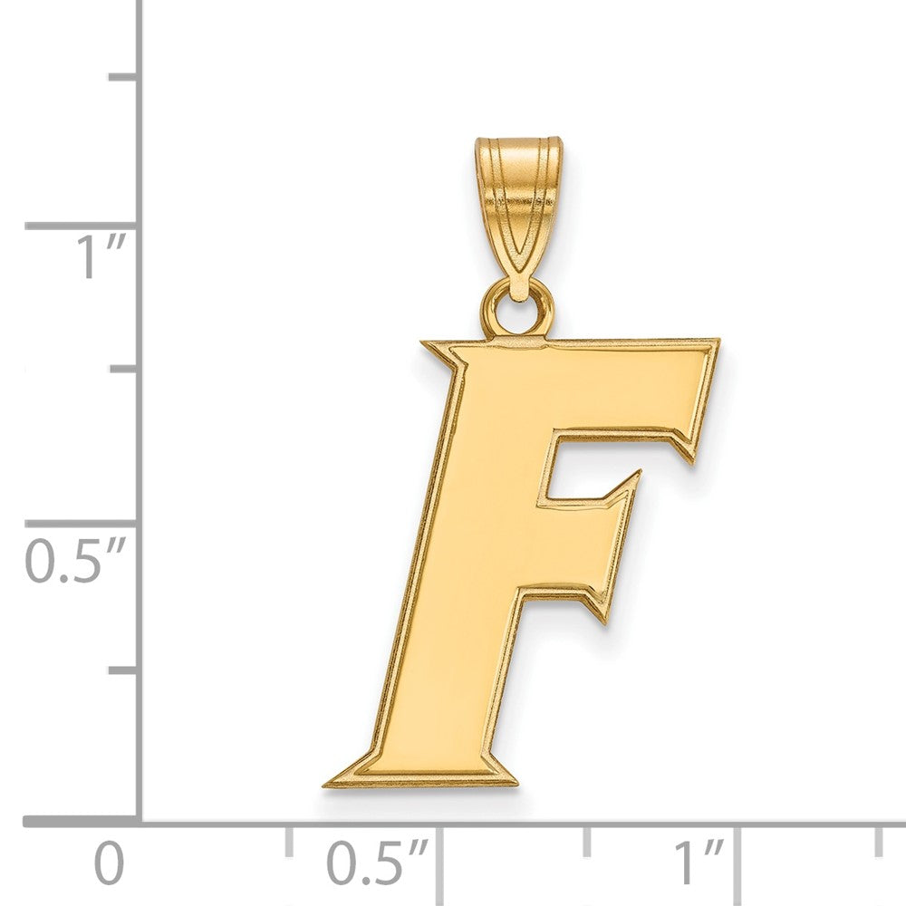 10K Gold University of Florida Large Pendant