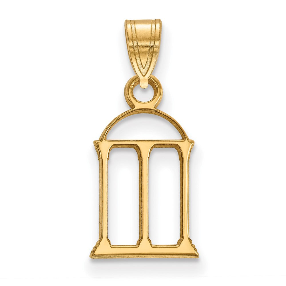 10K Gold University of Georgia Arch Small Pendant