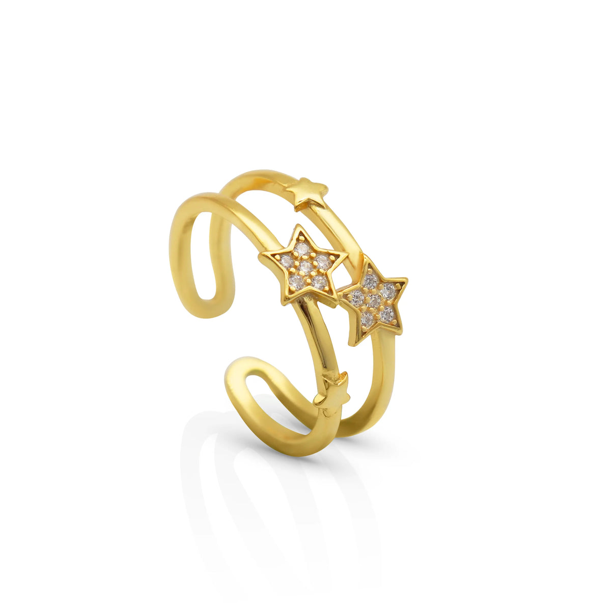 Rosette Pascal Gold Ring
