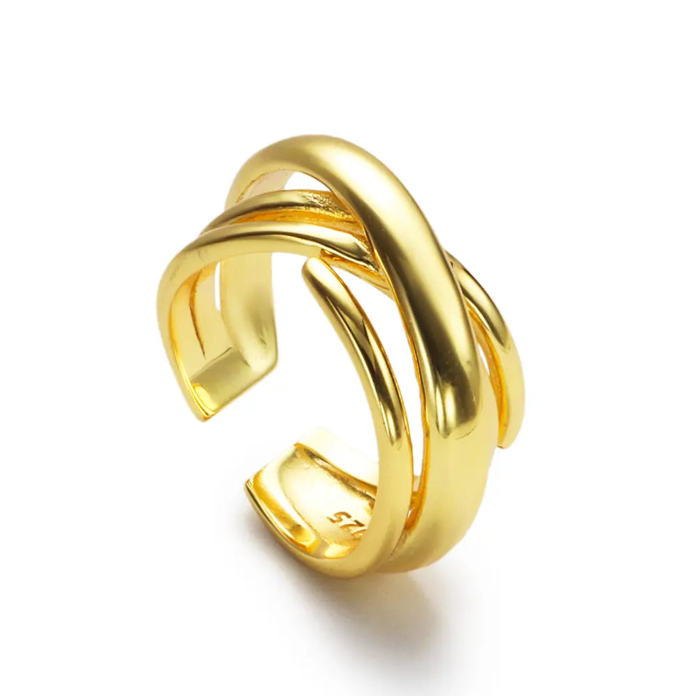 RENÉE CHARM GOLD RING