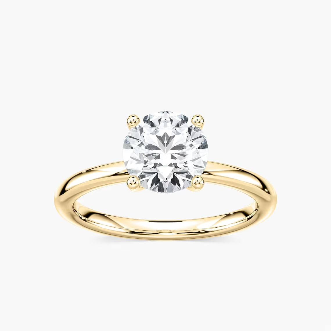 *Round Traditional Solitaire