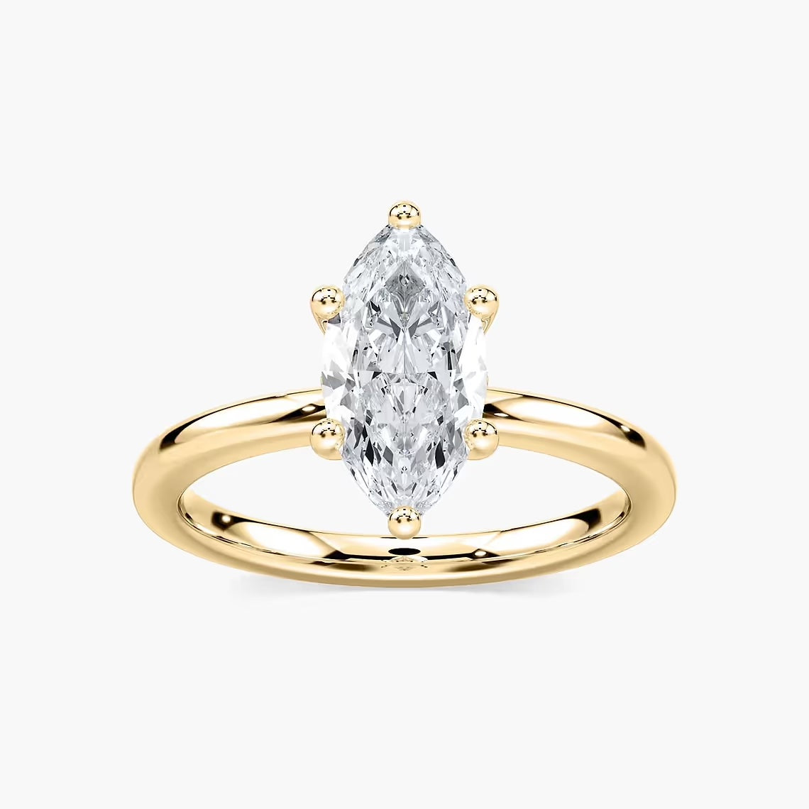 *Marquise Traditional Solitaire