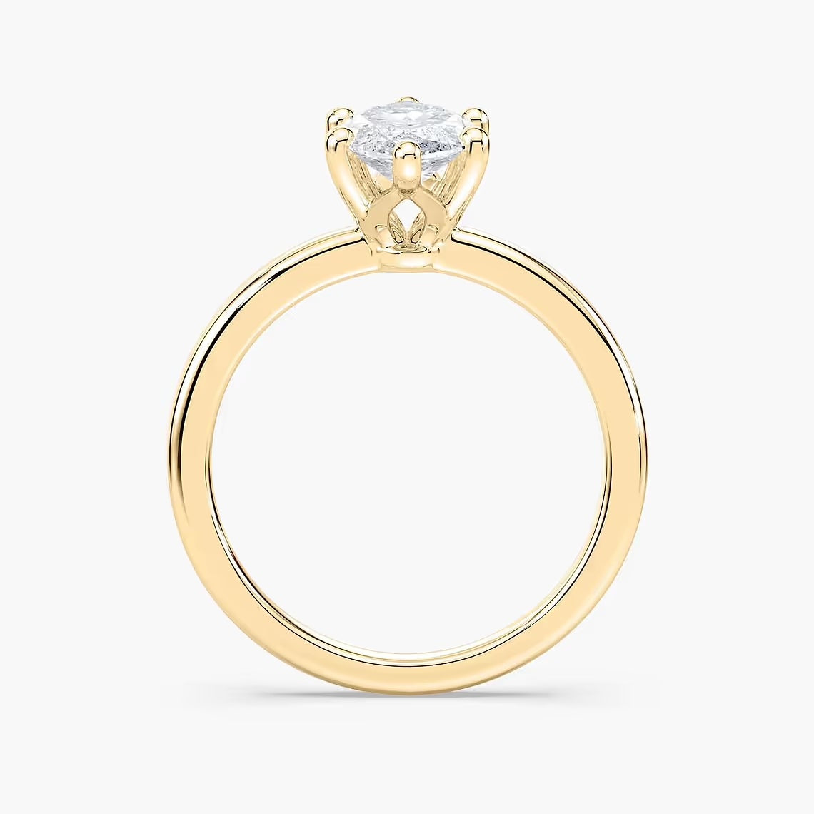 *Marquise Traditional Solitaire