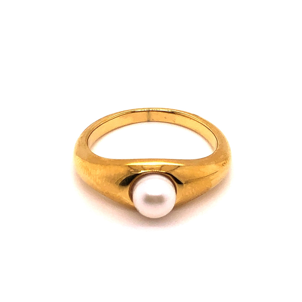 CORINE 18K GOLD PLATED RING