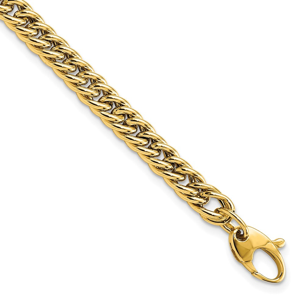 14K Polished Curb Link Bracelet