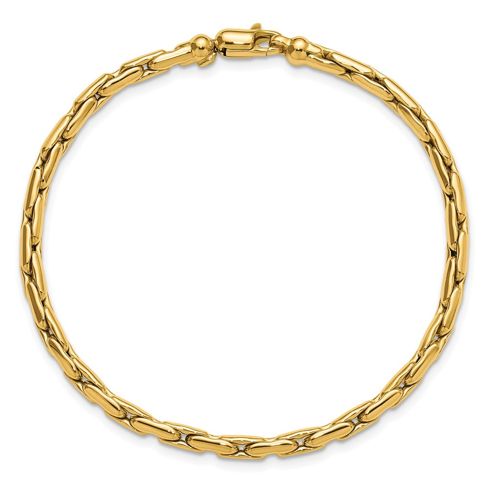 14K Polished Fancy Link Bracelet