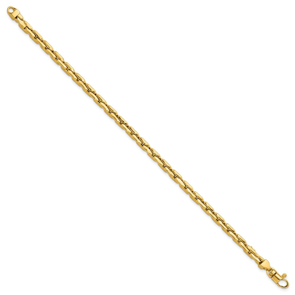 14K Polished Fancy Link Bracelet