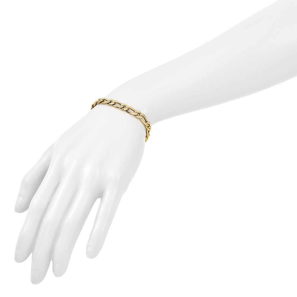 14K Polished Fancy Link Bracelet
