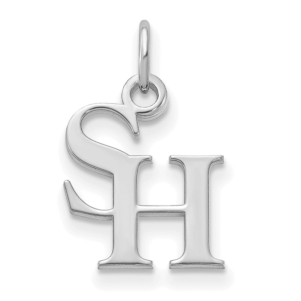 Sterling Silver Rhodium-plated Sam Houston State Univ. XS Pendant