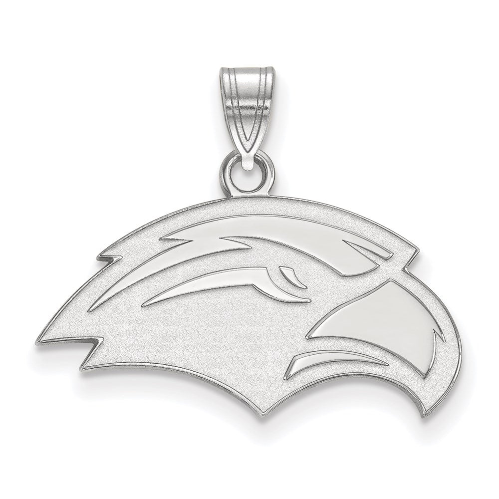 Sterling Silver Rhodium-plated U. of Southern Miss. Small Pendant