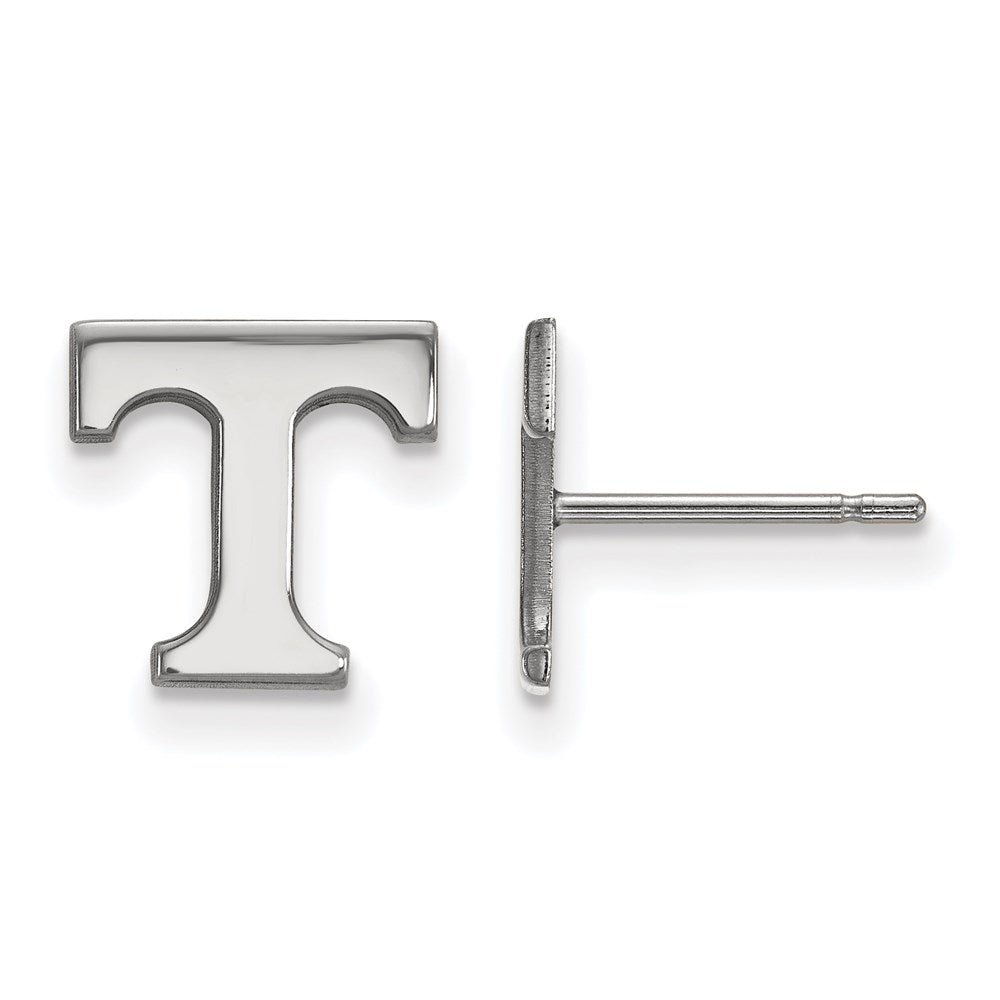Sterling Silver Rhodium-plated Univ. of Tennessee XS Post Earrings
