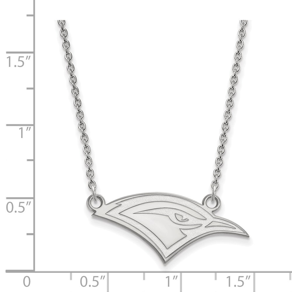 Sterling Silver Rhodium-plated U. of Tenn. Chattanooga Bird Necklace