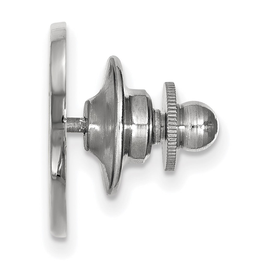 Sterling Silver Rhodium-plated University of Georgia Lapel Pin