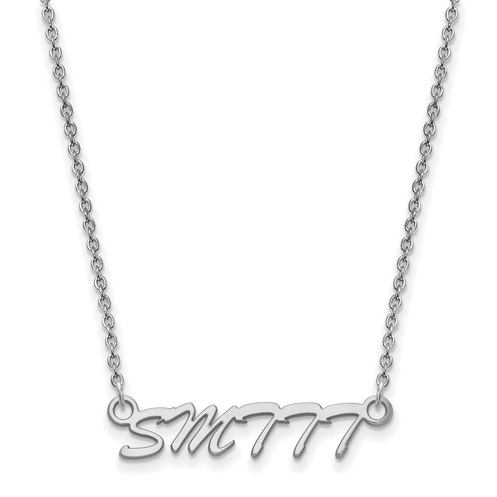 Sterling Silver Rhodium-plated U. of Southern Miss. Pendant Necklace