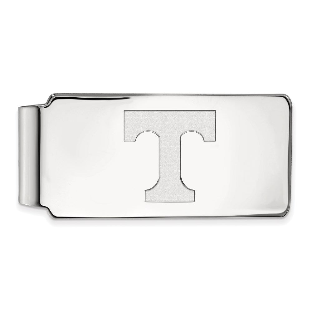 Sterling Silver Rhodium-plated University of Tennessee Money Clip