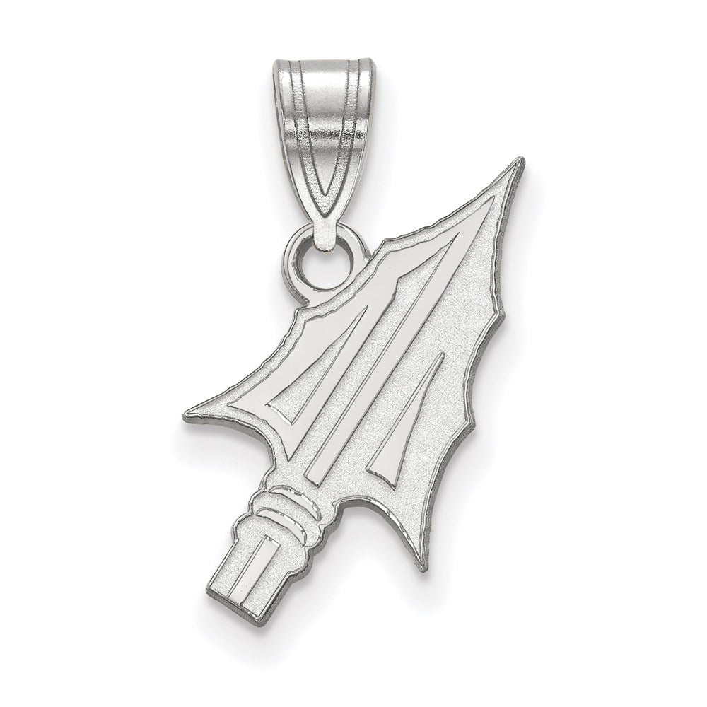 10K White Gold Florida State University Medium Pendant