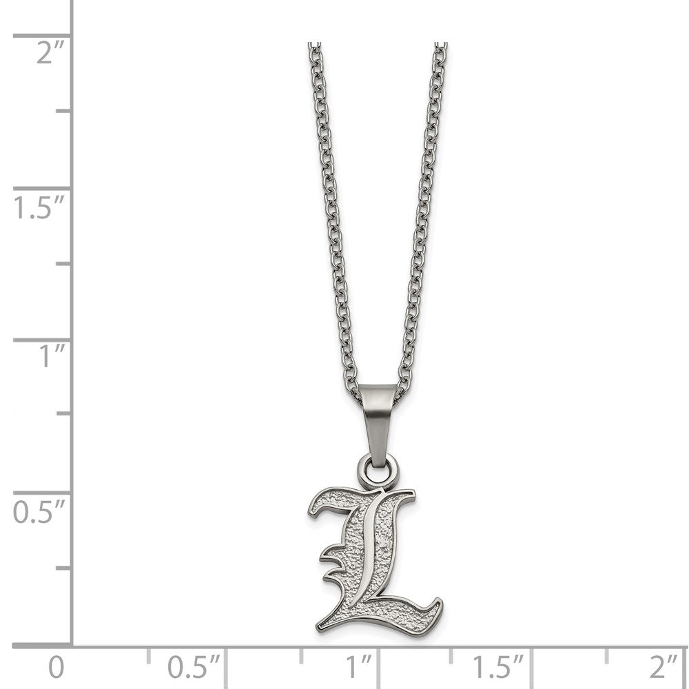 Stainless Steel University of Louisville Necklace with 2 in Ext