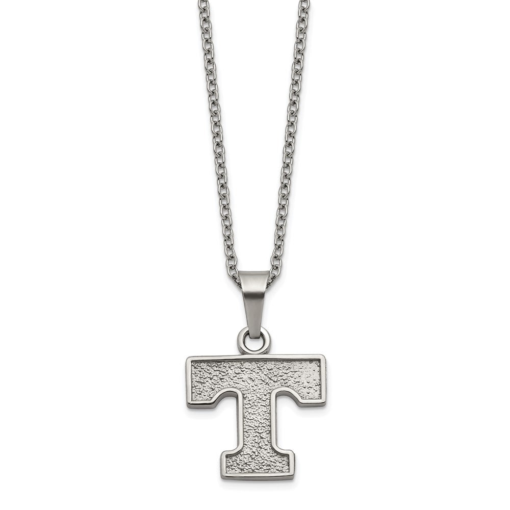Stainless Steel Univ. of Tennessee Pendant Necklace with 2 in Ext