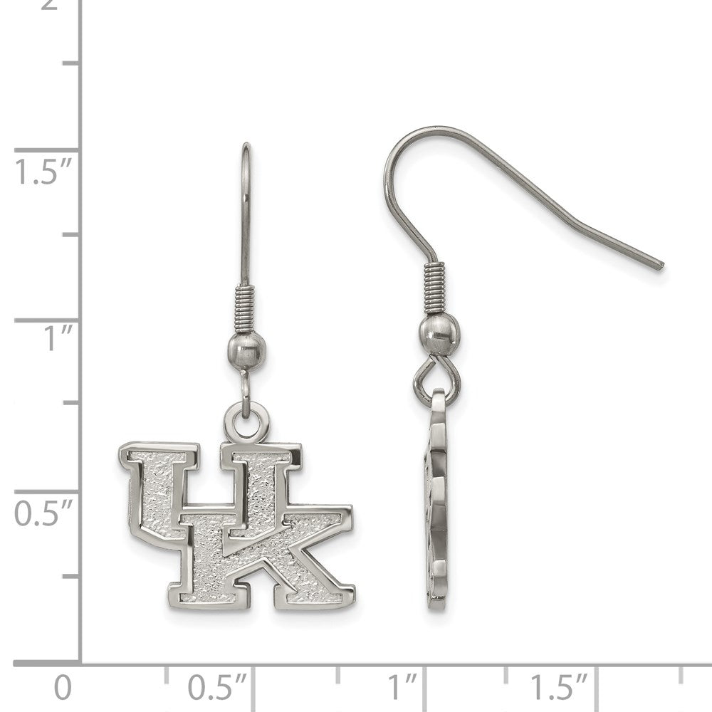 Stainless Steel University of Kentucky Dangle Earrings