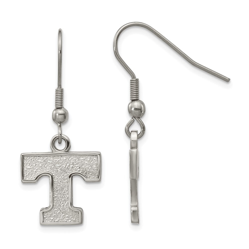 Stainless Steel University of Tennessee Dangle Earrings